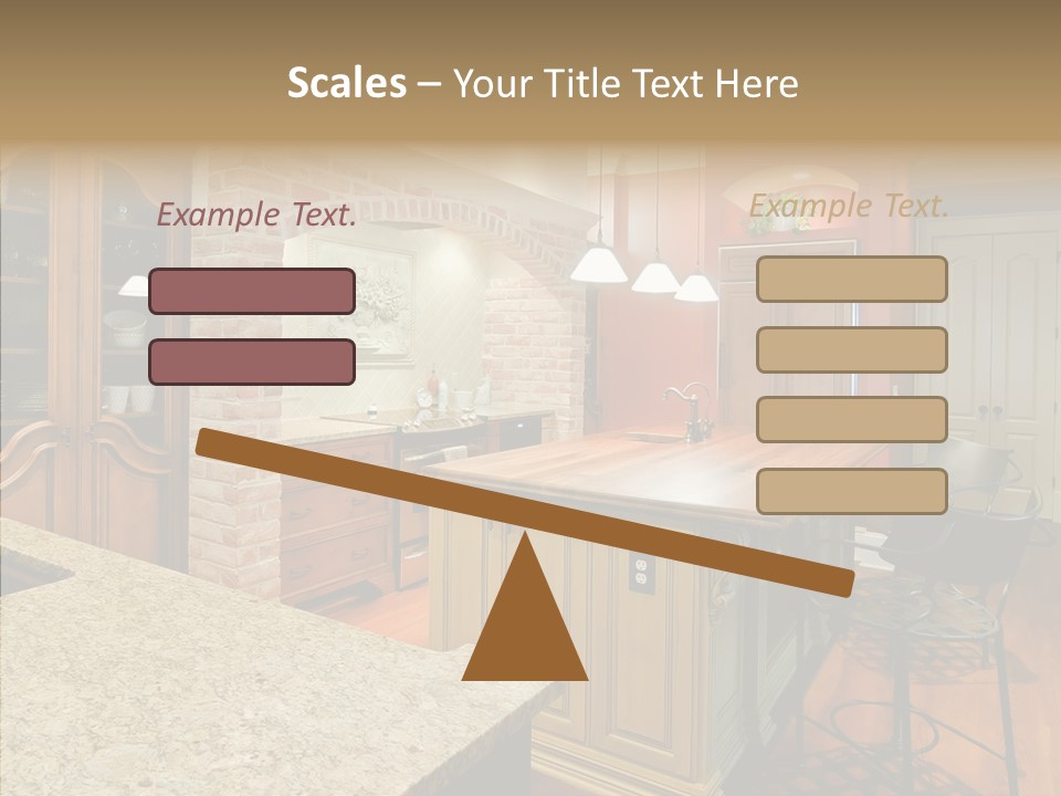 Profe Ional Room Chair PowerPoint Template