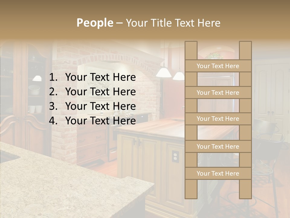 Profe Ional Room Chair PowerPoint Template