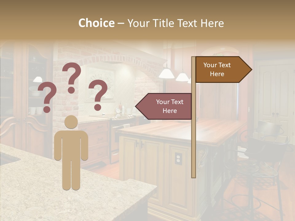 Profe Ional Room Chair PowerPoint Template