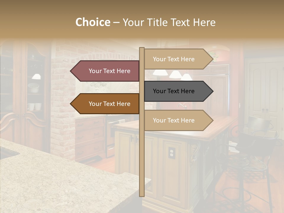 Profe Ional Room Chair PowerPoint Template
