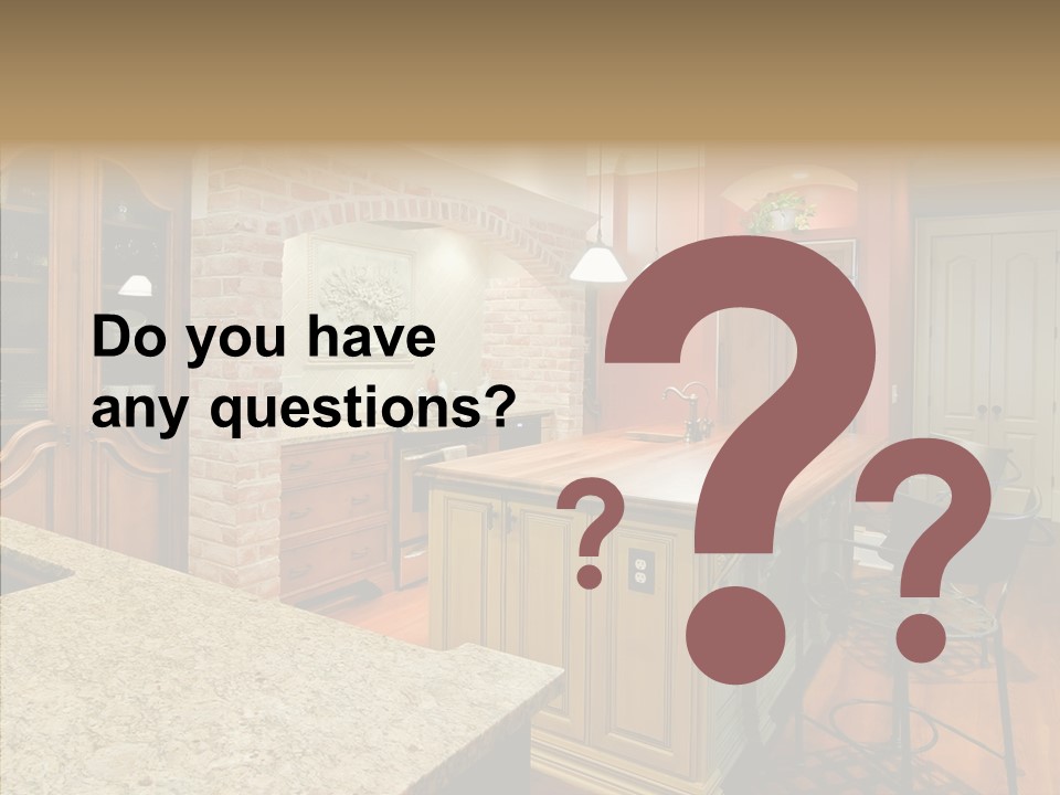 Profe Ional Room Chair PowerPoint Template