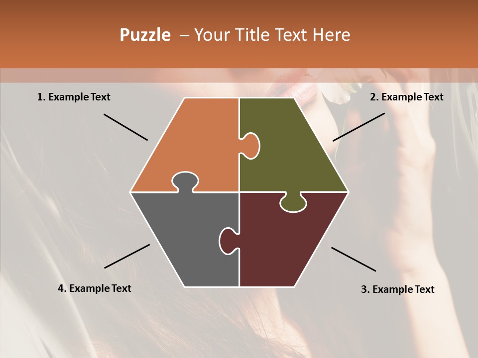 Adult Healthy Closeup PowerPoint Template