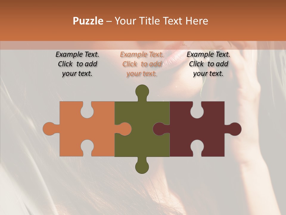 Adult Healthy Closeup PowerPoint Template