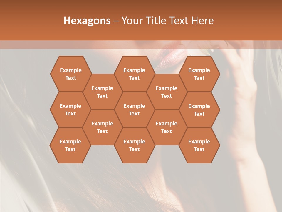 Adult Healthy Closeup PowerPoint Template