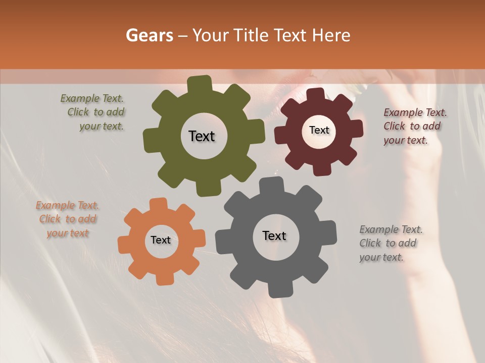 Adult Healthy Closeup PowerPoint Template