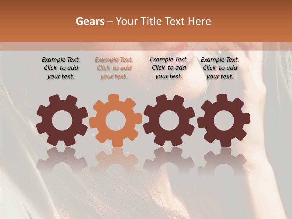 Adult Healthy Closeup PowerPoint Template