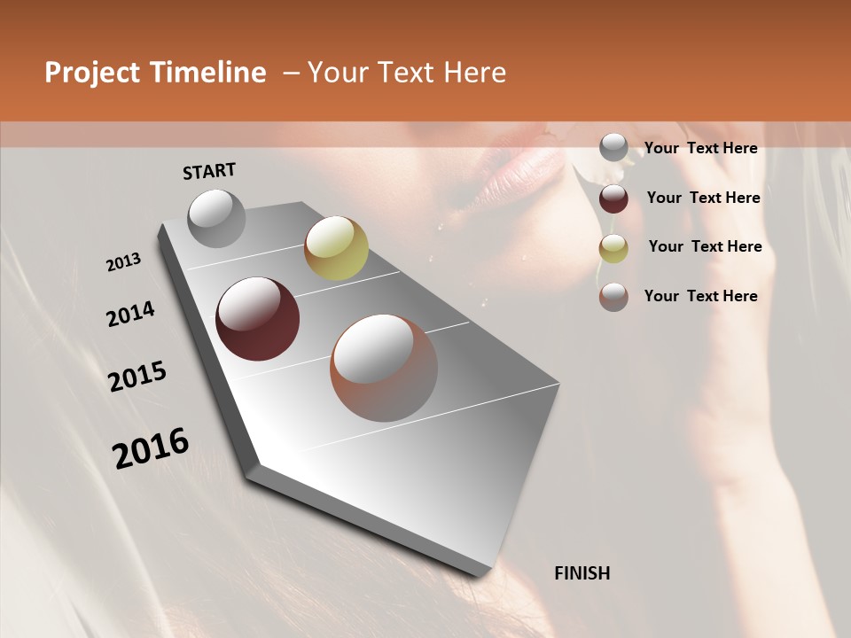 Adult Healthy Closeup PowerPoint Template