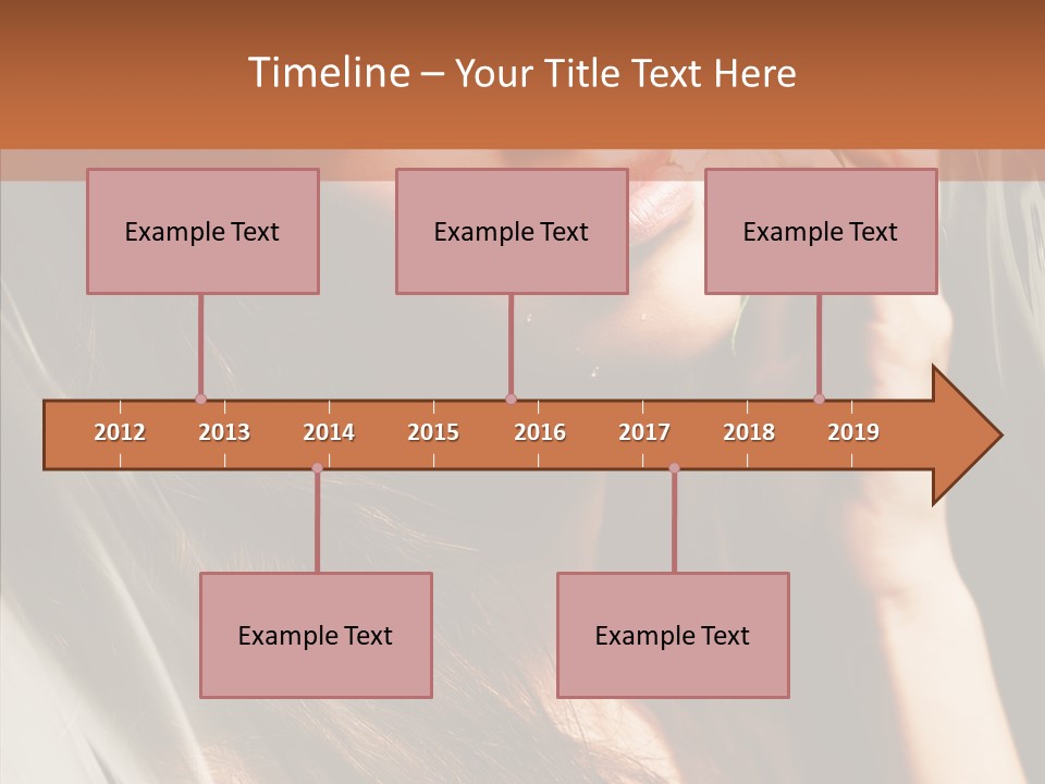 Adult Healthy Closeup PowerPoint Template