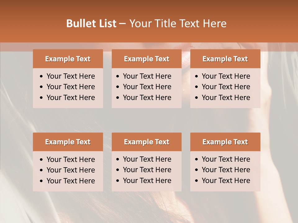 Adult Healthy Closeup PowerPoint Template