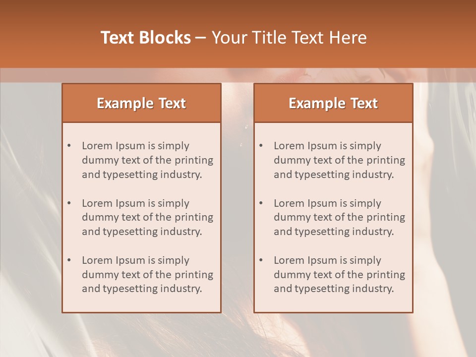 Adult Healthy Closeup PowerPoint Template