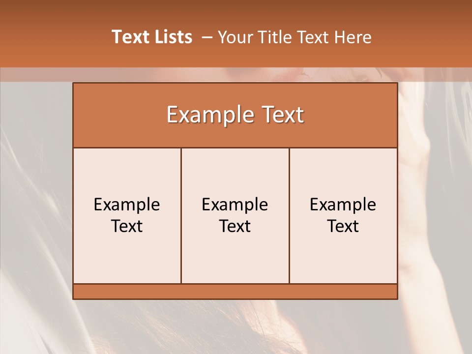 Adult Healthy Closeup PowerPoint Template
