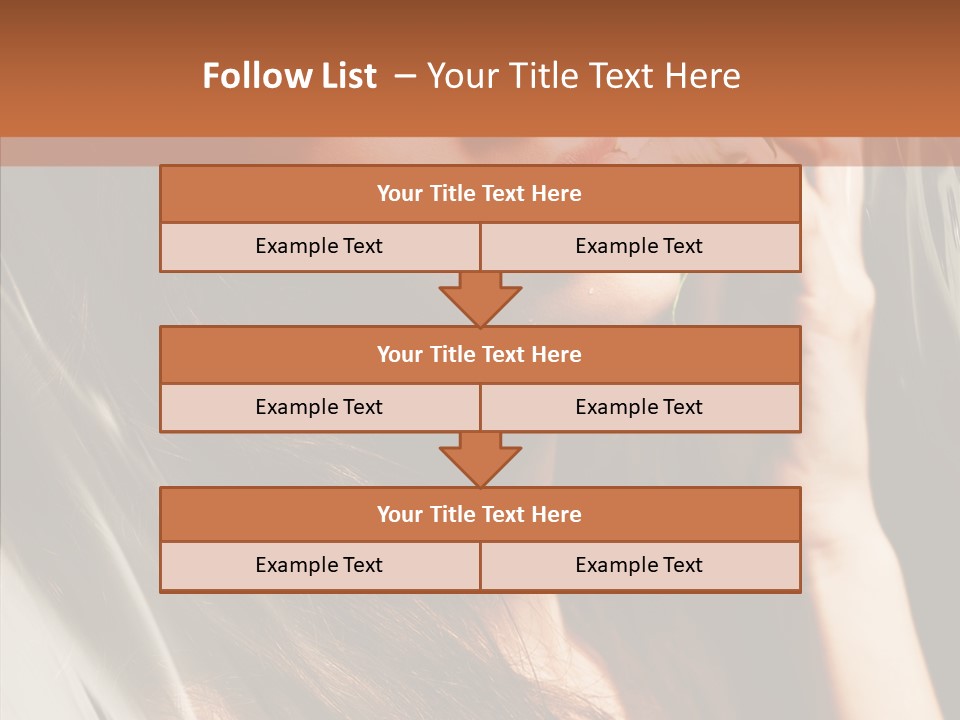 Adult Healthy Closeup PowerPoint Template