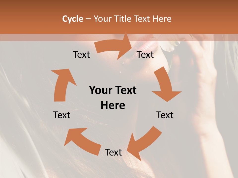 Adult Healthy Closeup PowerPoint Template