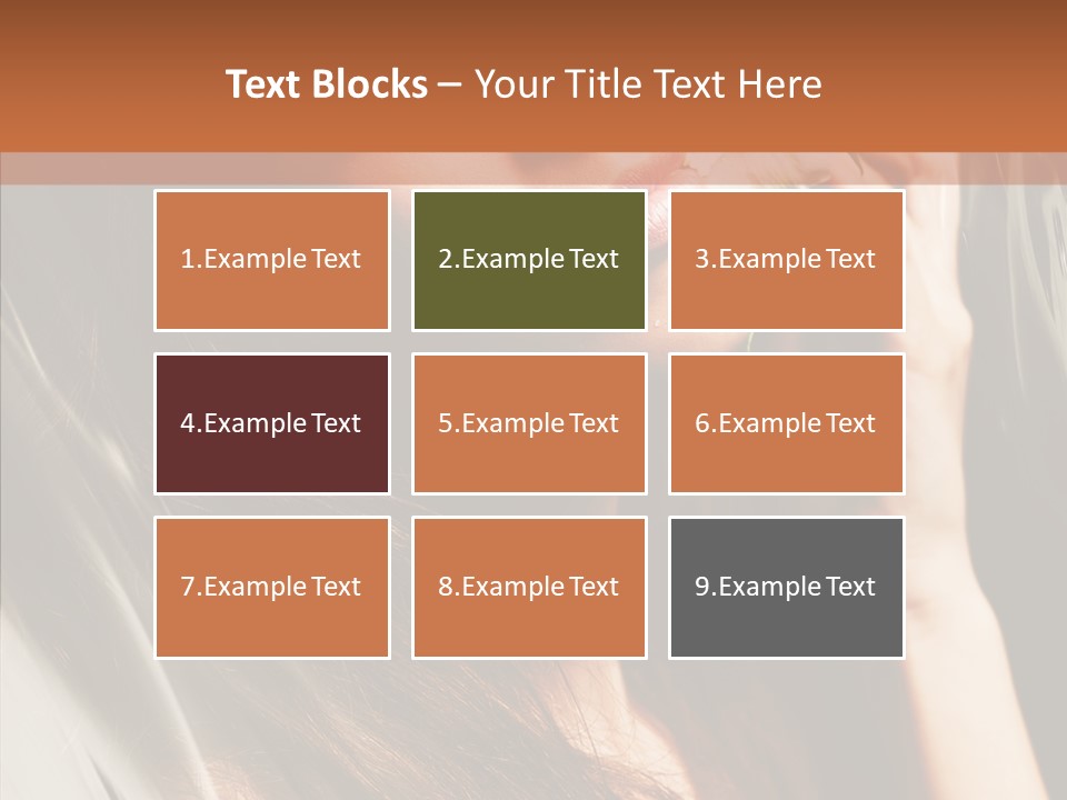 Adult Healthy Closeup PowerPoint Template