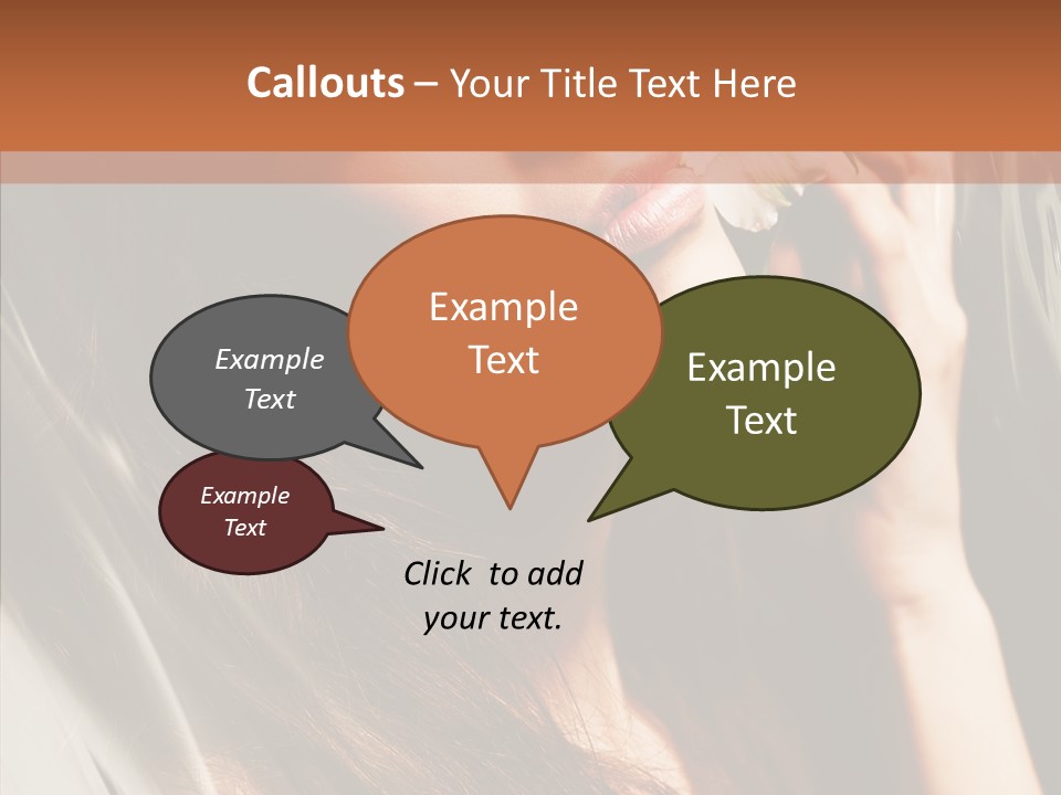 Adult Healthy Closeup PowerPoint Template