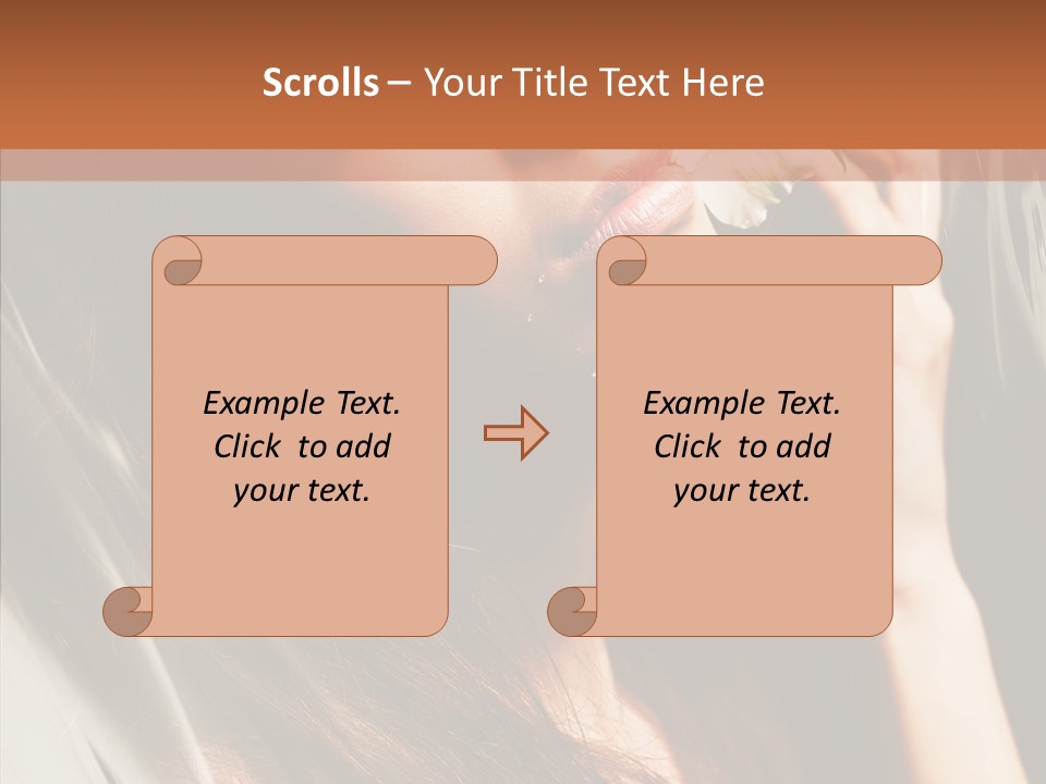 Adult Healthy Closeup PowerPoint Template