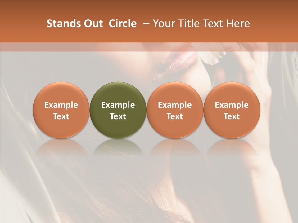 Adult Healthy Closeup PowerPoint Template