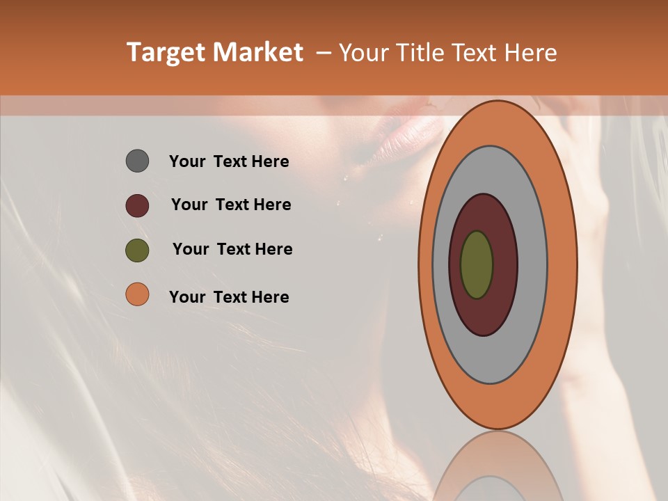 Adult Healthy Closeup PowerPoint Template