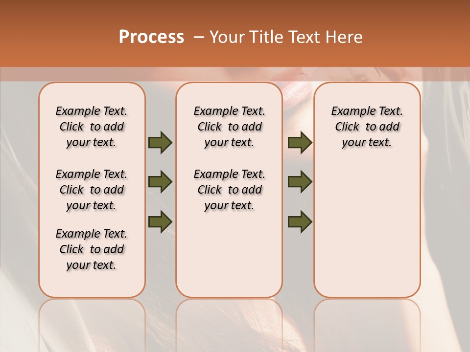 Adult Healthy Closeup PowerPoint Template