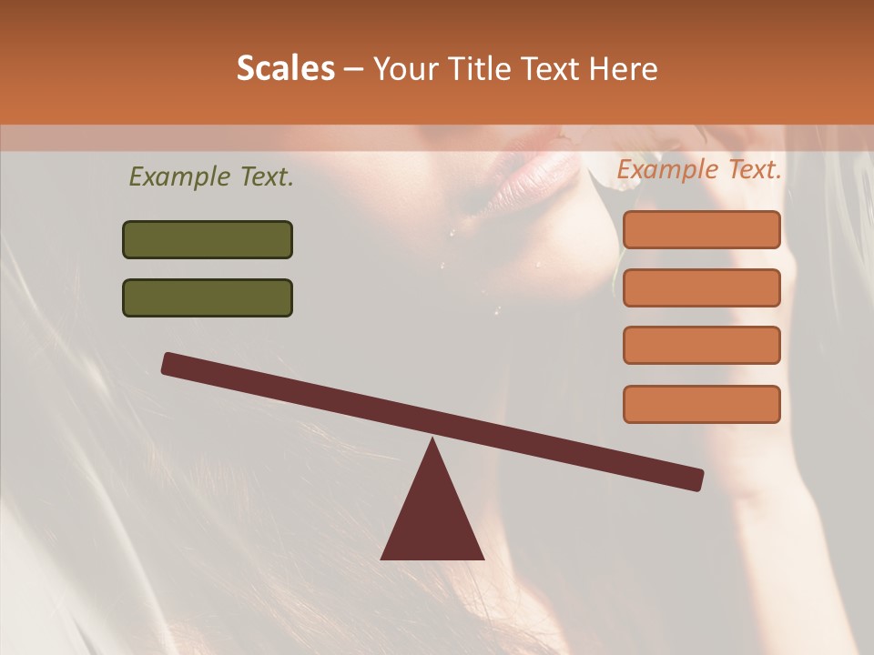 Adult Healthy Closeup PowerPoint Template