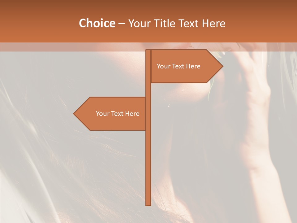 Adult Healthy Closeup PowerPoint Template