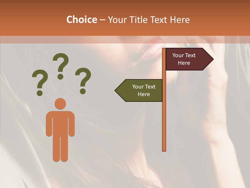 Adult Healthy Closeup PowerPoint Template
