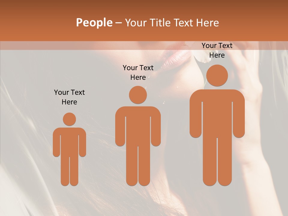 Adult Healthy Closeup PowerPoint Template