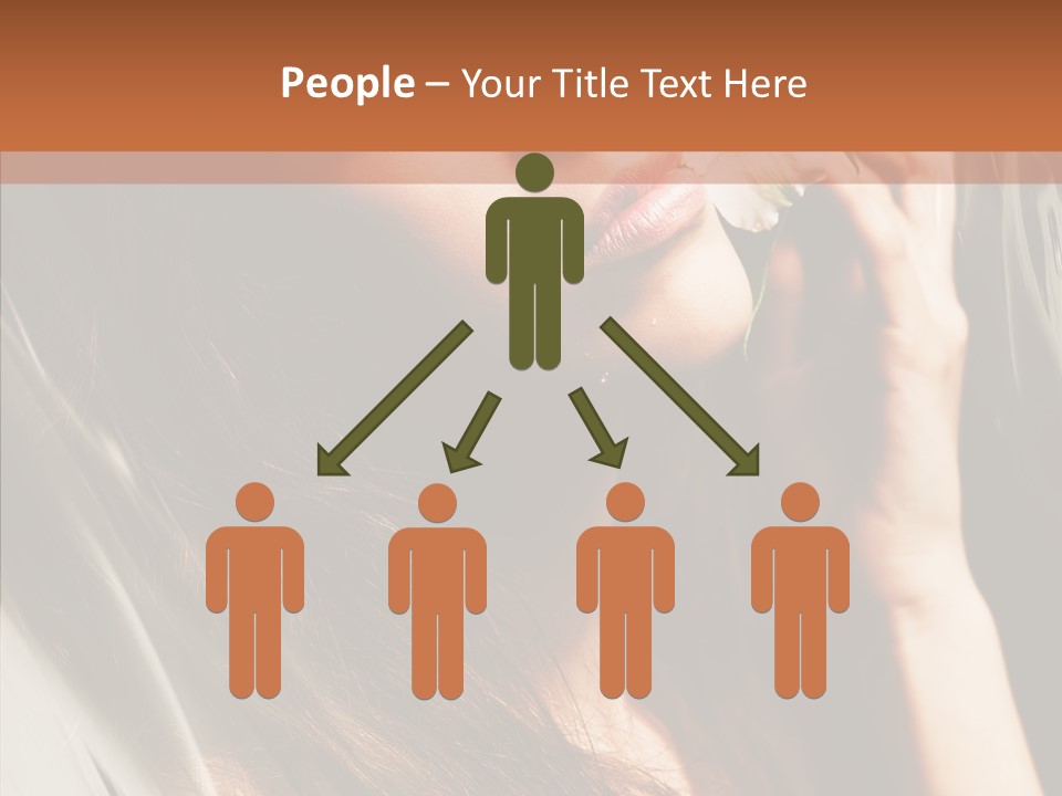 Adult Healthy Closeup PowerPoint Template