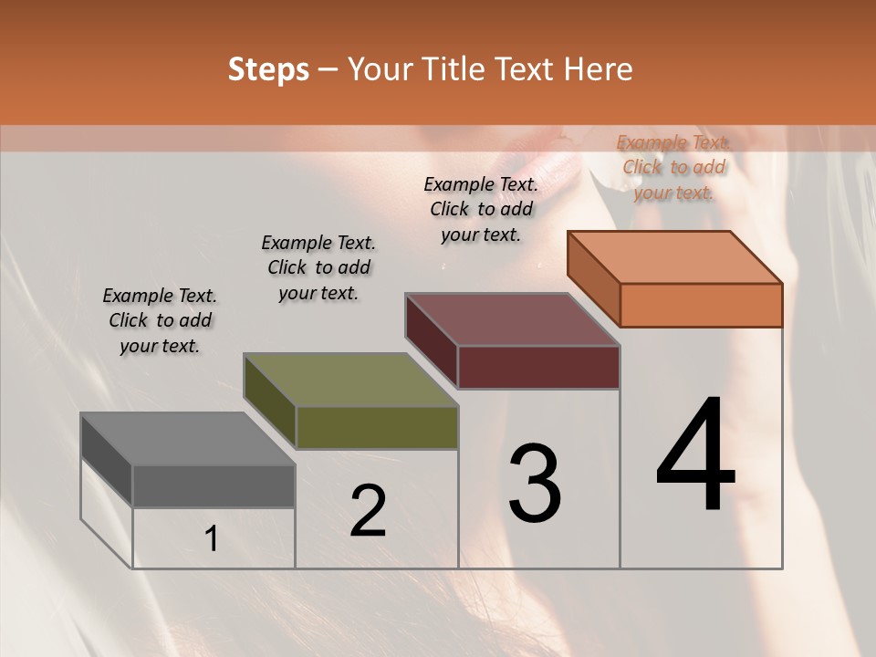 Adult Healthy Closeup PowerPoint Template
