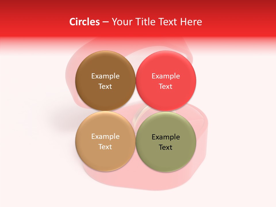 Ring Gold Solitaires PowerPoint Template