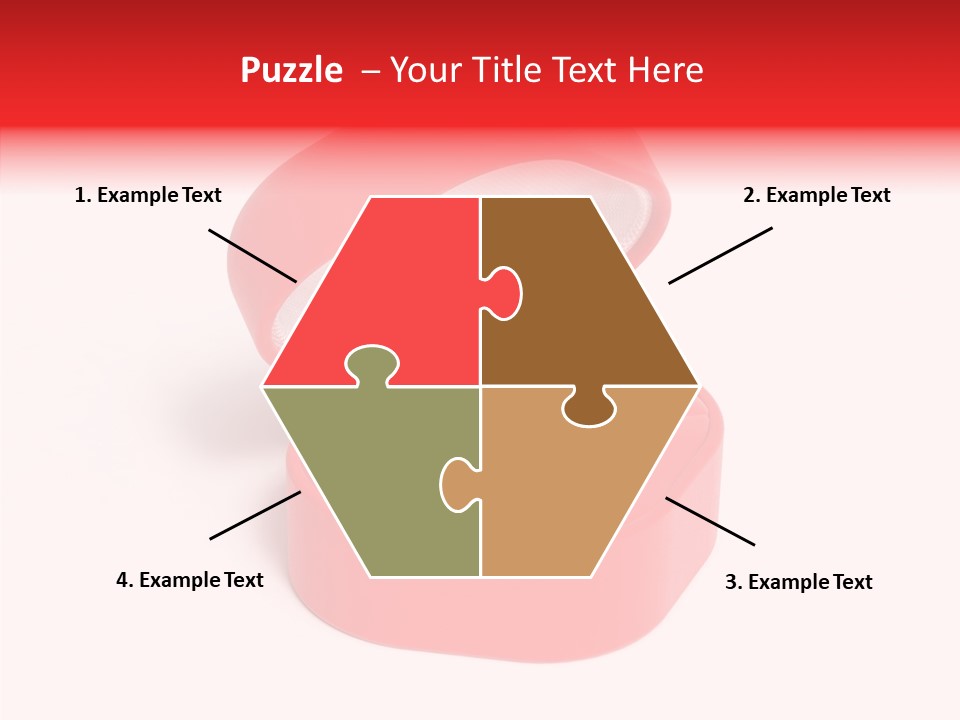 Ring Gold Solitaires PowerPoint Template