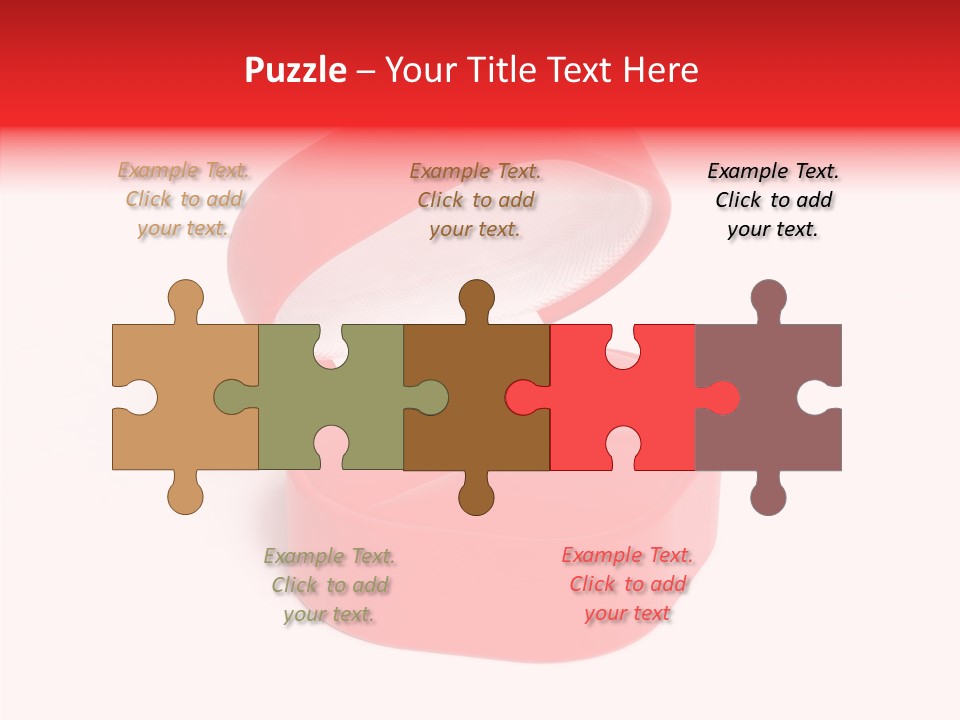 Ring Gold Solitaires PowerPoint Template