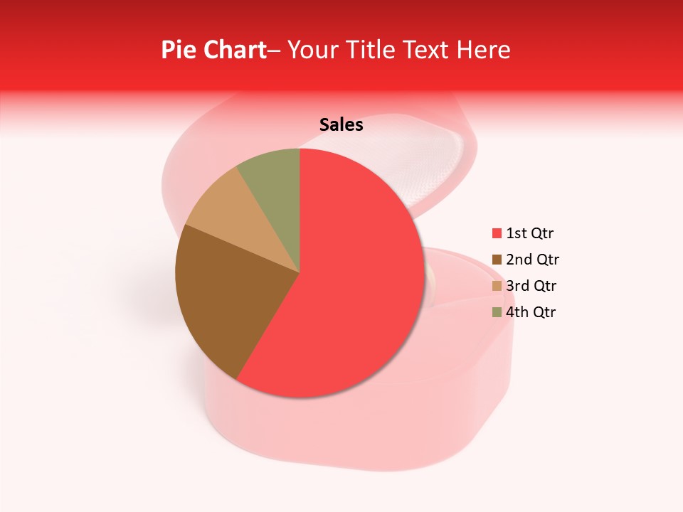 Ring Gold Solitaires PowerPoint Template