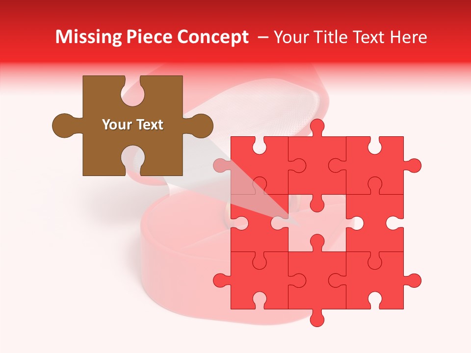 Ring Gold Solitaires PowerPoint Template