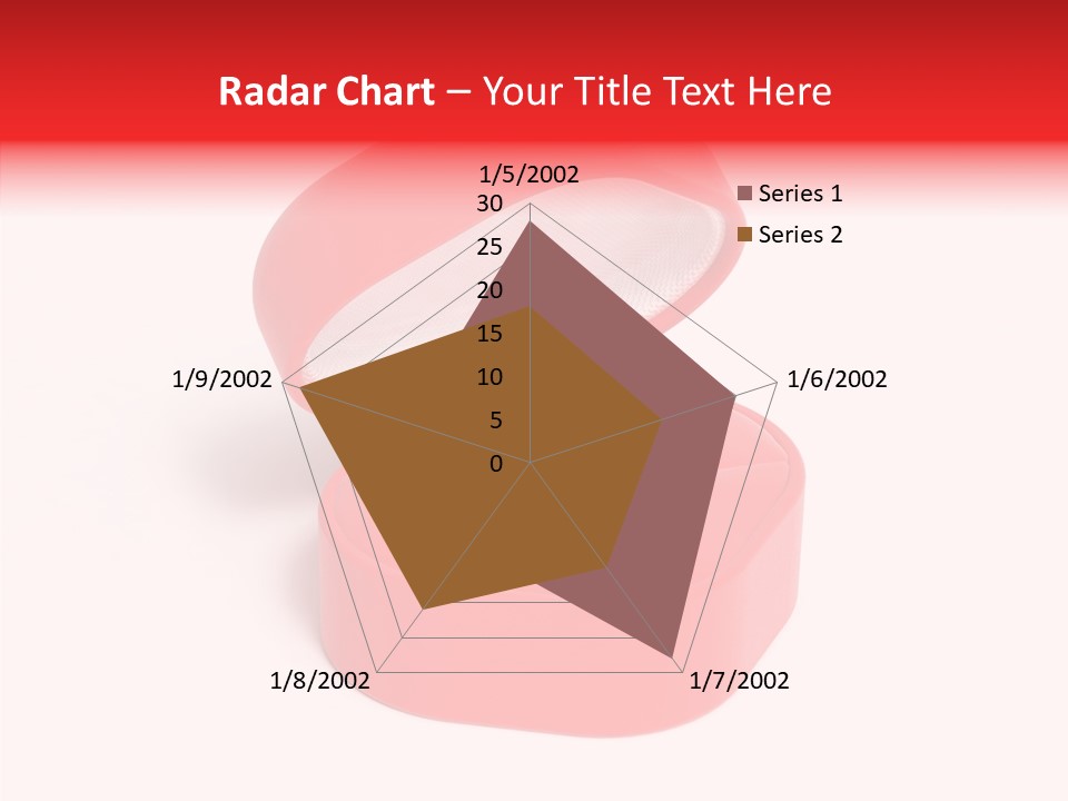 Ring Gold Solitaires PowerPoint Template