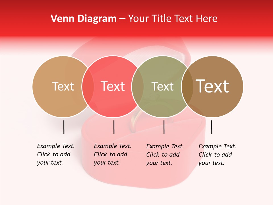 Ring Gold Solitaires PowerPoint Template