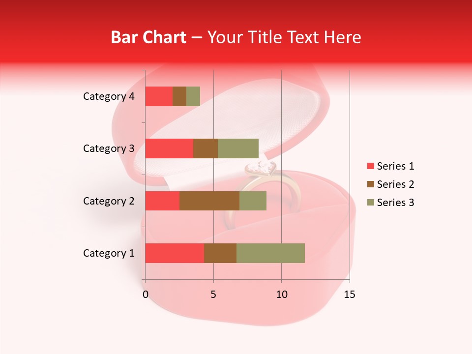 Ring Gold Solitaires PowerPoint Template