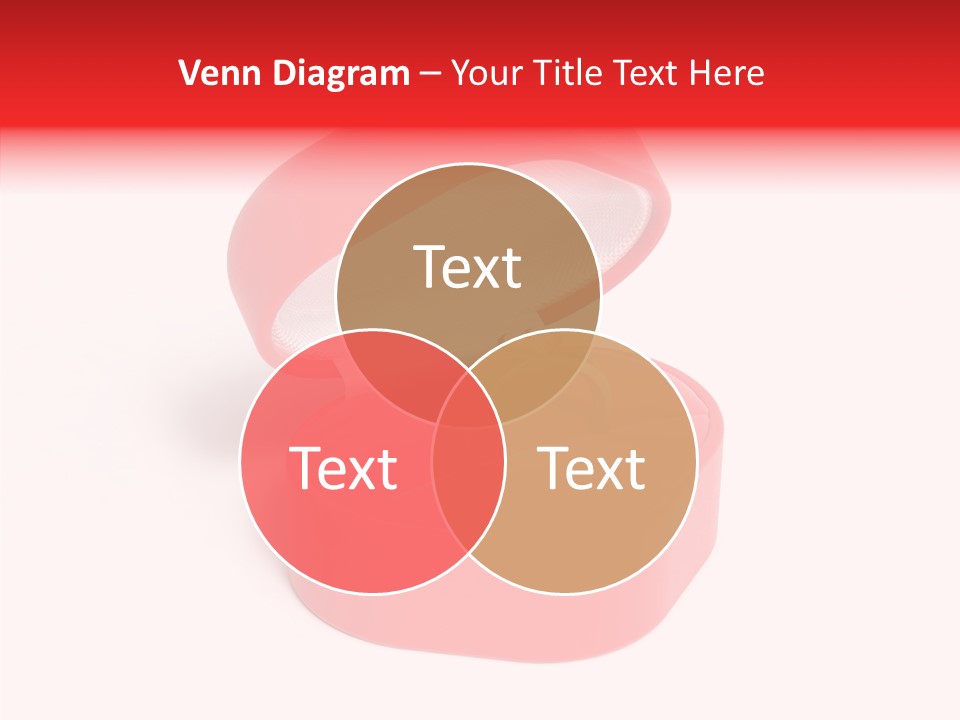 Ring Gold Solitaires PowerPoint Template