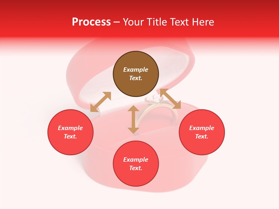 Ring Gold Solitaires PowerPoint Template