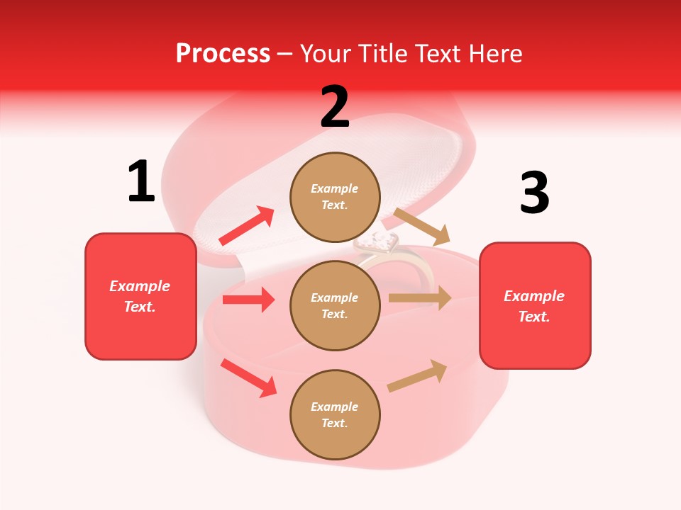 Ring Gold Solitaires PowerPoint Template