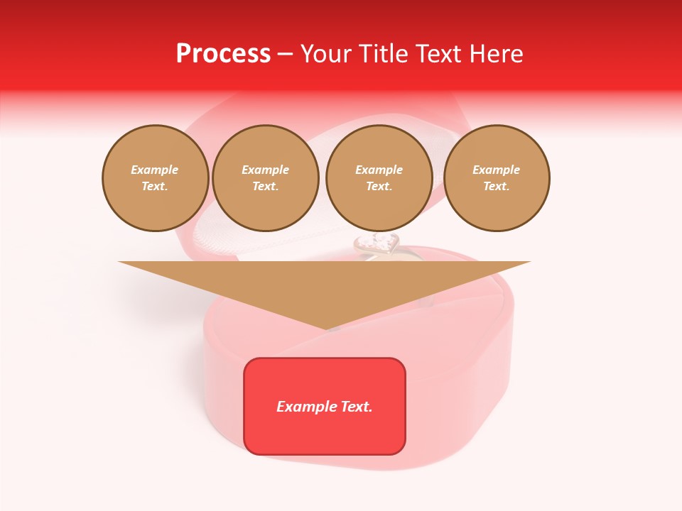 Ring Gold Solitaires PowerPoint Template