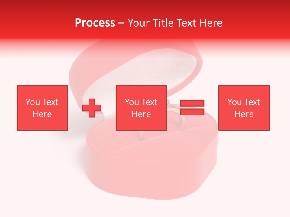 Ring Gold Solitaires PowerPoint Template