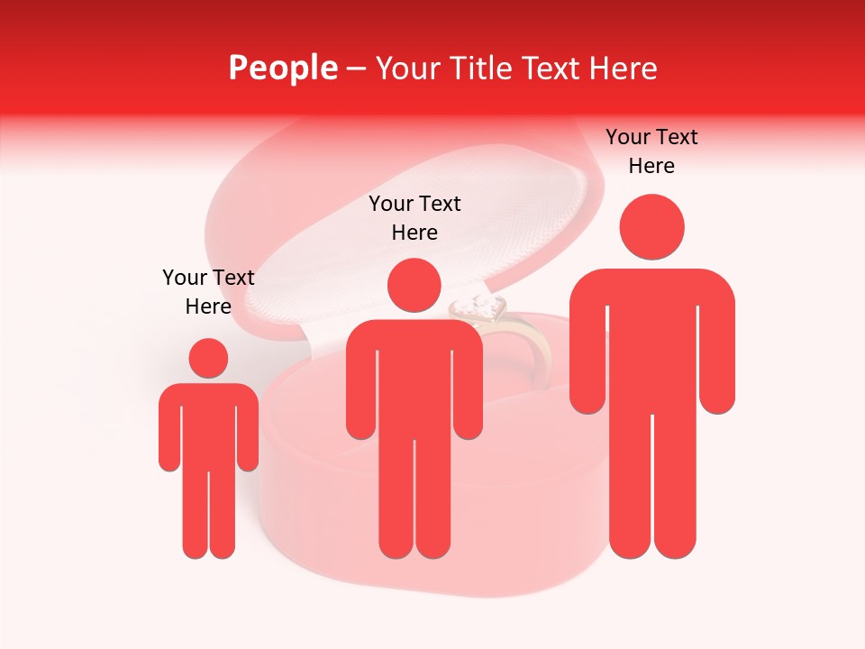 Ring Gold Solitaires PowerPoint Template