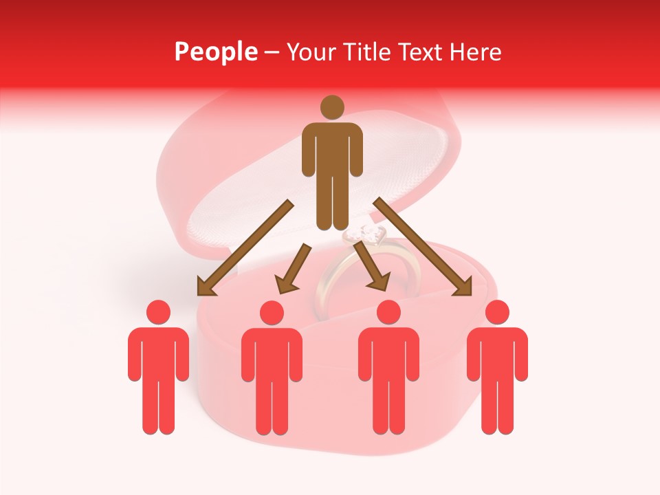 Ring Gold Solitaires PowerPoint Template