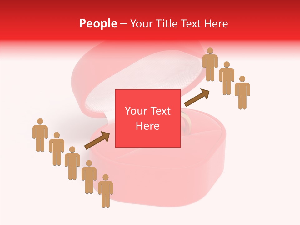 Ring Gold Solitaires PowerPoint Template