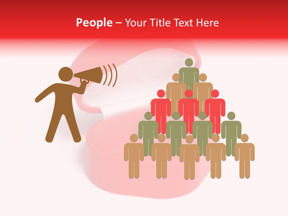 Ring Gold Solitaires PowerPoint Template