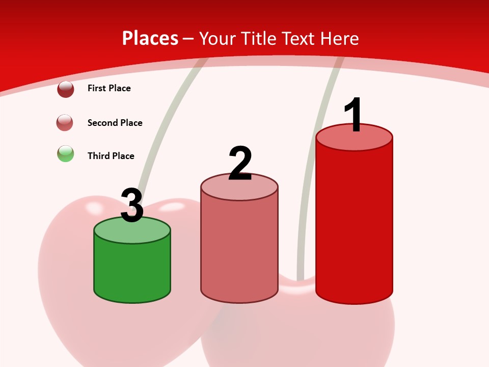 Fresh Dessert Symbol PowerPoint Template