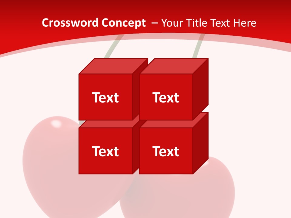 Fresh Dessert Symbol PowerPoint Template