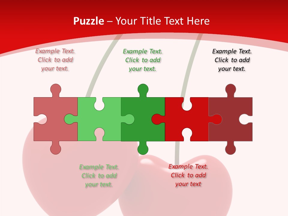 Fresh Dessert Symbol PowerPoint Template