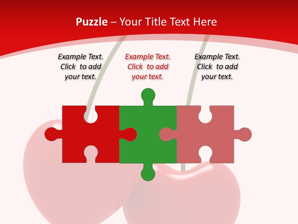 Fresh Dessert Symbol PowerPoint Template